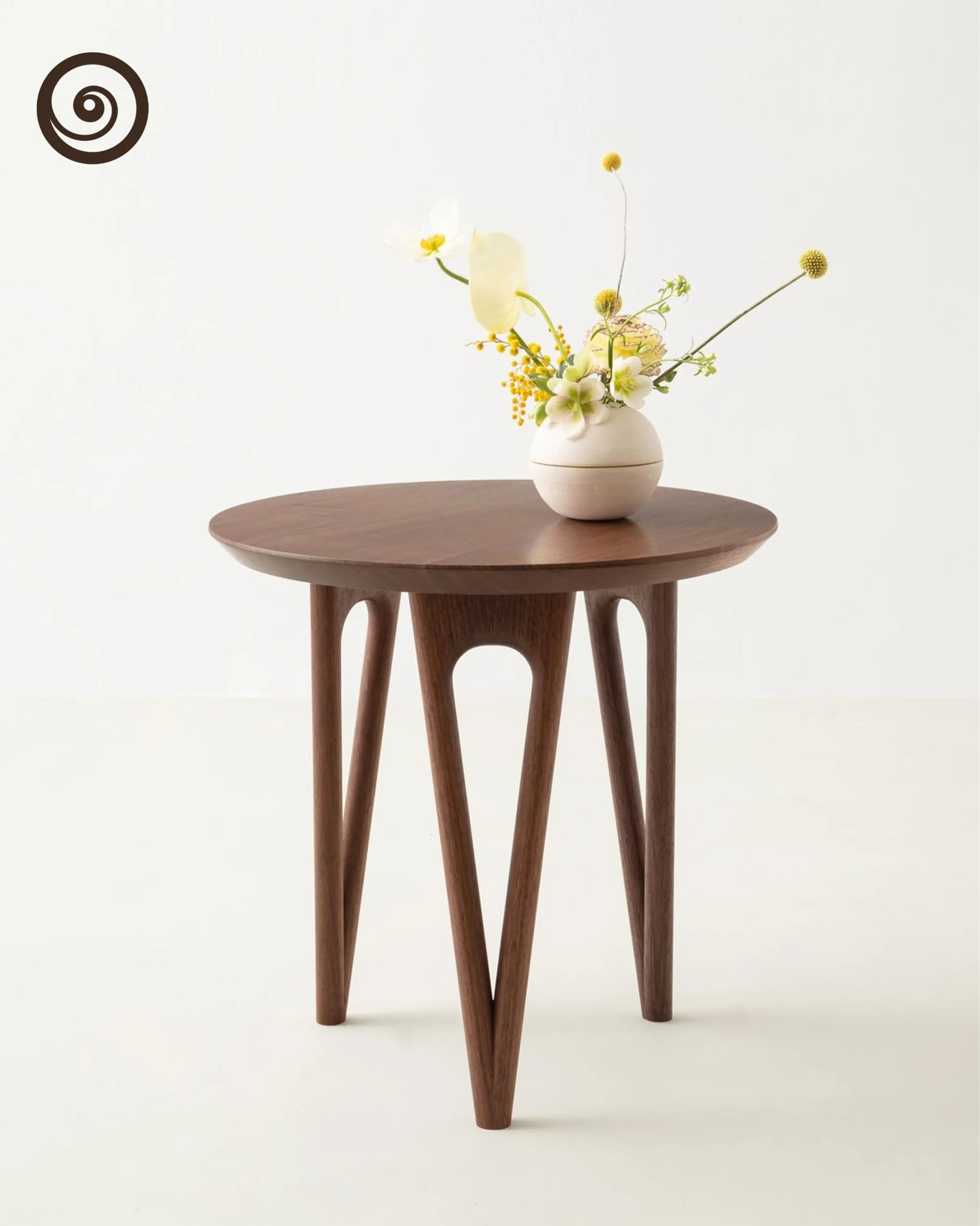 Mid-Century Modern Teak Side Table - Image 4