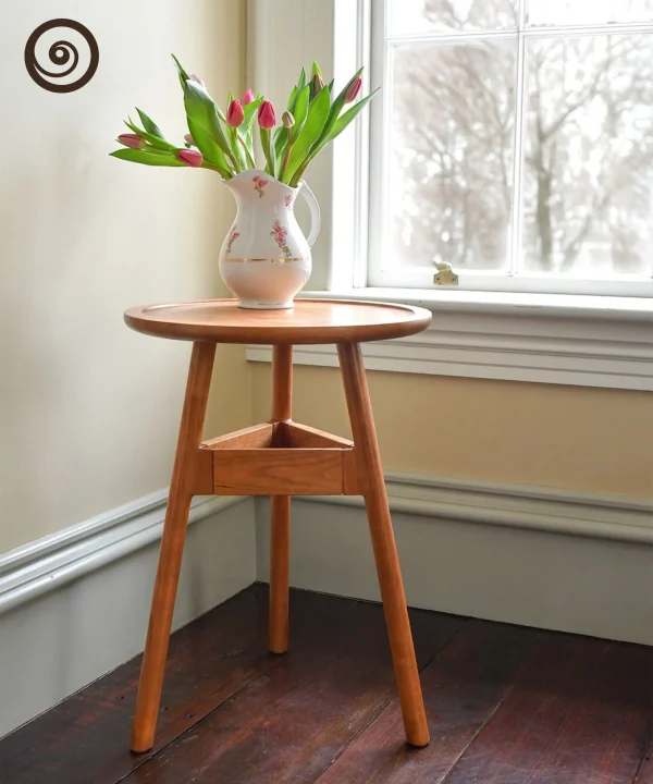 Mid-Century Tripod Occasional Table