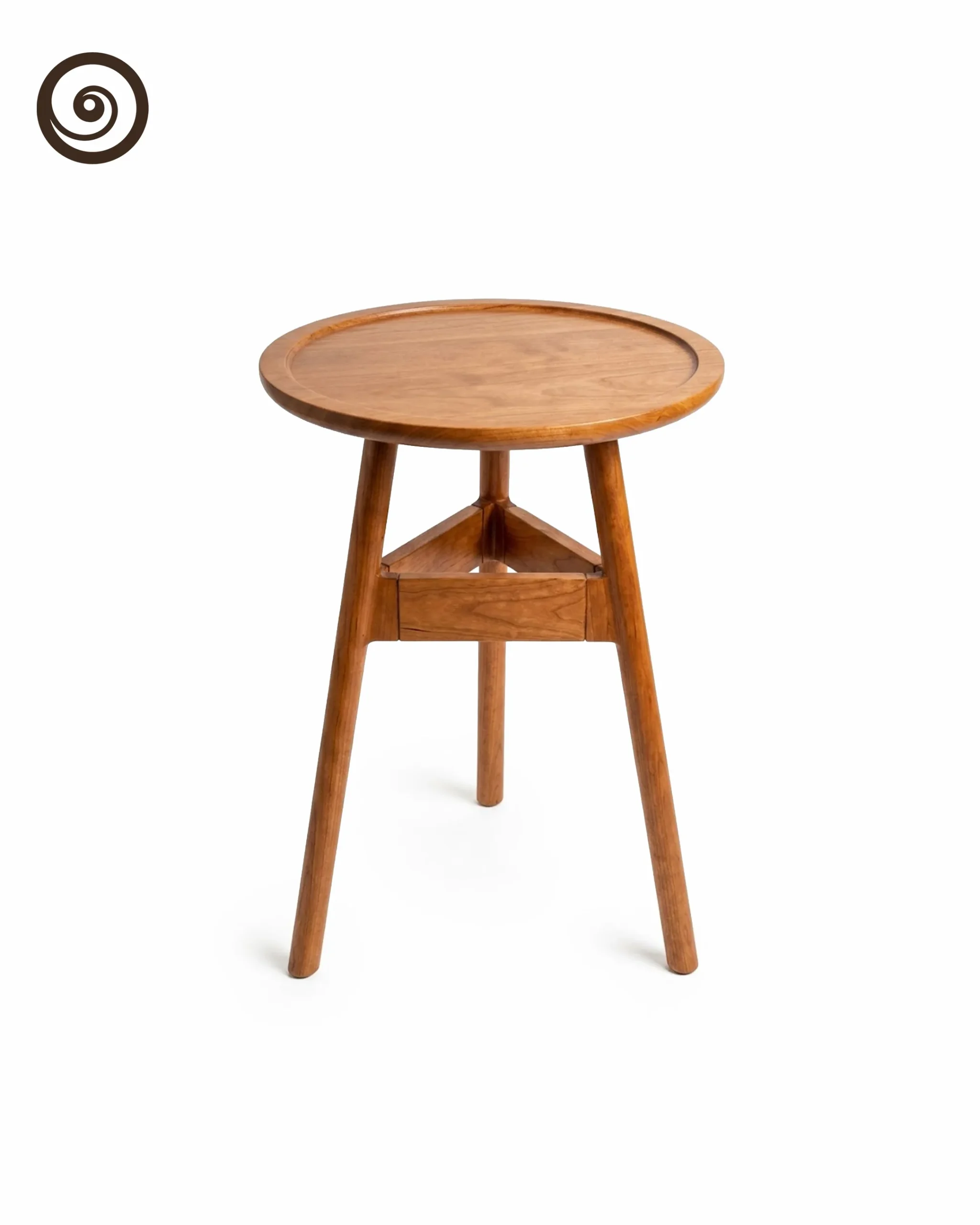 Mid-Century Tripod Occasional Table - Image 2